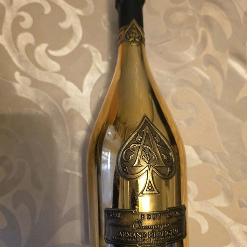 Brut Champagne ARMAND DE BRIGNAC Gold Limited Edition custom made