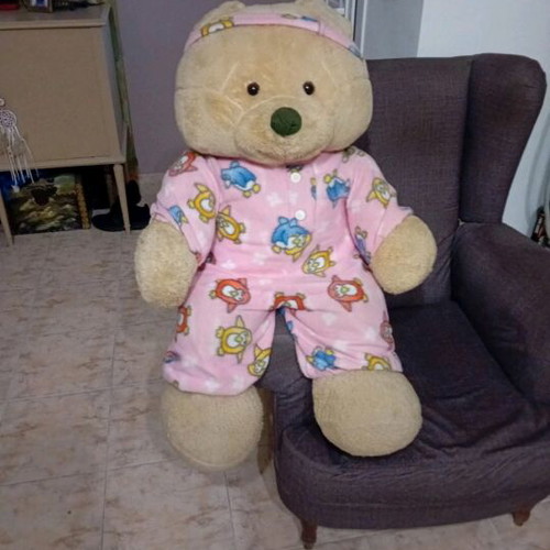 XXL teddy bear like new, size similar to armchair