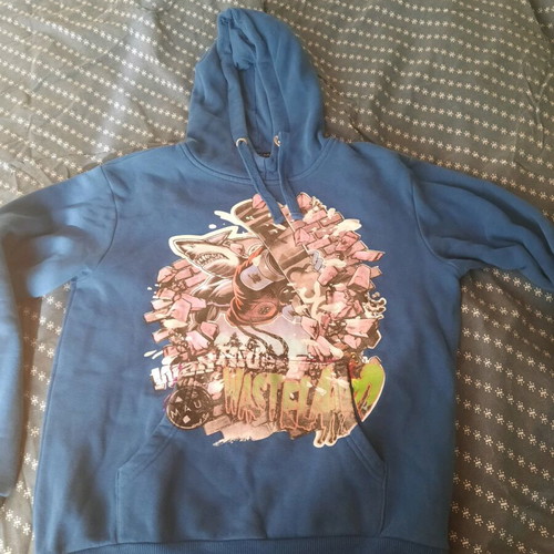 Maui kids' sweatshirt used, size 14, blue with faded color