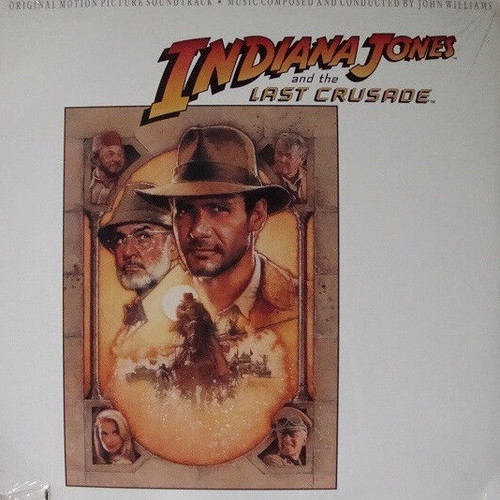 Indiana Jones And The Last Crusade Original Motion Picture Soundtrack vinyl used