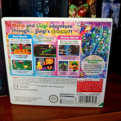Mario & Luigi Dream Team Bros. Nintendo 3DS game like new, English version