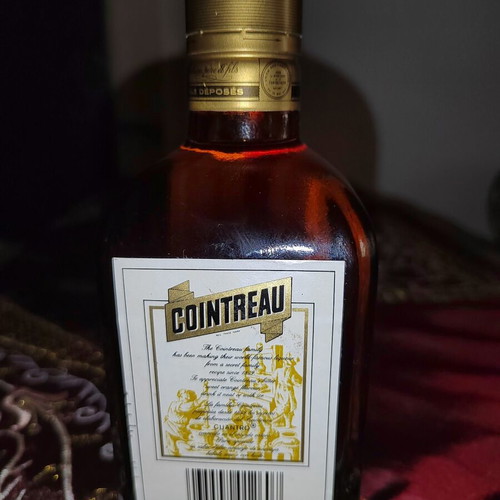 Cointreau Liqueur Vintage 1983 Sealed Collectible Bottle 0.35L