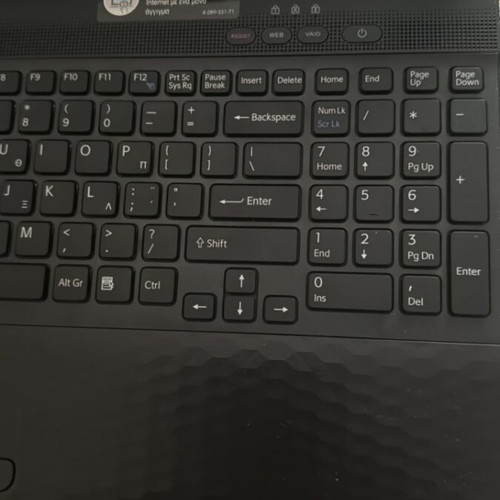 Sony Vaio PCG-71C11M laptop used, Windows, new internal disk
