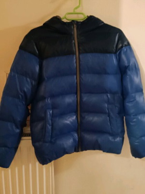 Μπουφάν Benetton για αγόρι 10 ετών μεταχειρισμένο μπλε