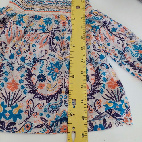 Stella Forest Paris Off The Shoulder Top like new, boho multicolor