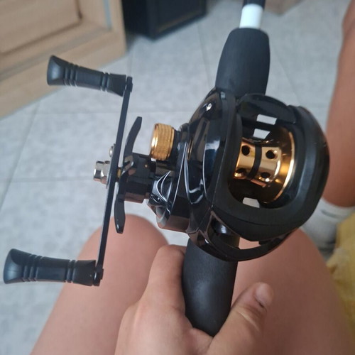 Baitcaster rod new, ready to use with accessories