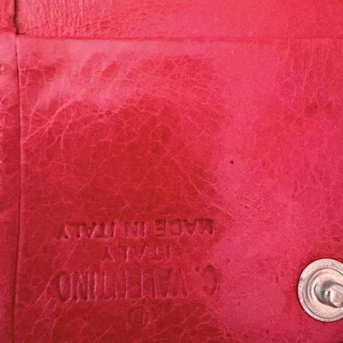 Red wallet used
