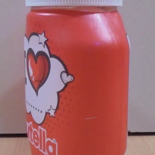 Nutella old collectible glass jar like new