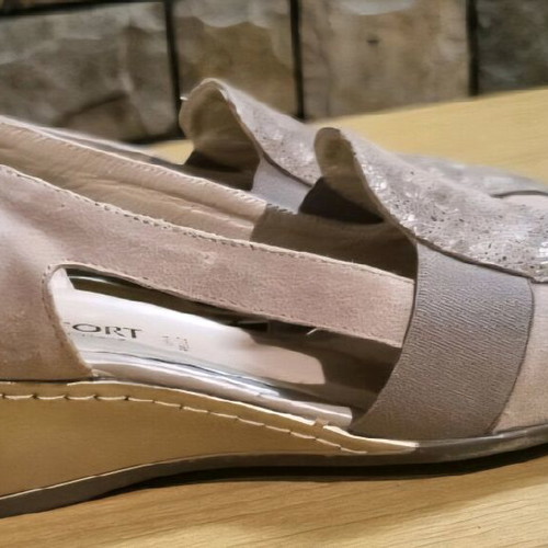 Leather women's shoes Aerosoles and Confort size 38 used