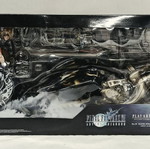 Final Fantasy VII Advent Children Cloud Strife Play Arts Kai figure and Fenrir vehicle set