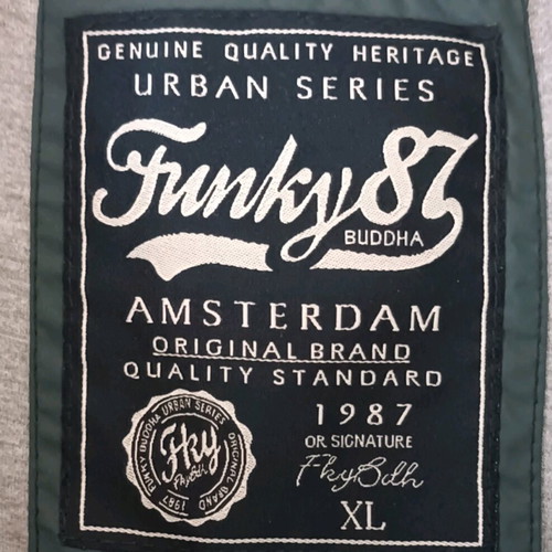 Funky Buddha vest XL green like new