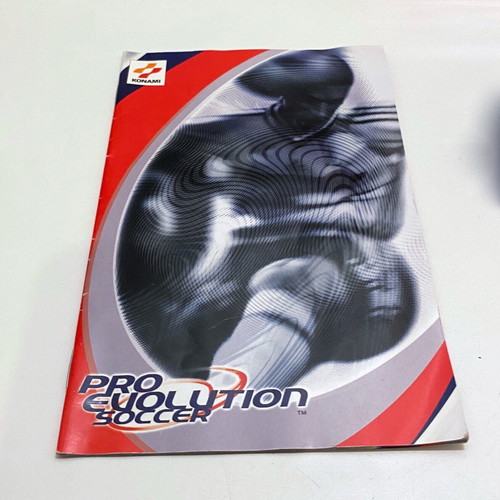 Pro Evolution Soccer 1 PlayStation 2 used with booklet and game catalog