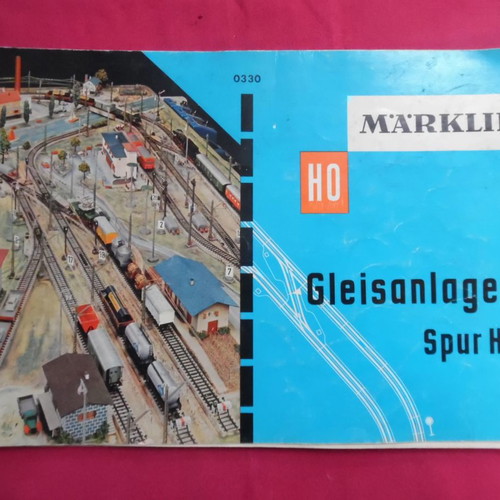 Marklin HO 0330 manual from 1962 in very good condition