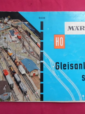Marklin HO 0330 manual του 1962 σε πολύ καλή κατάσταση