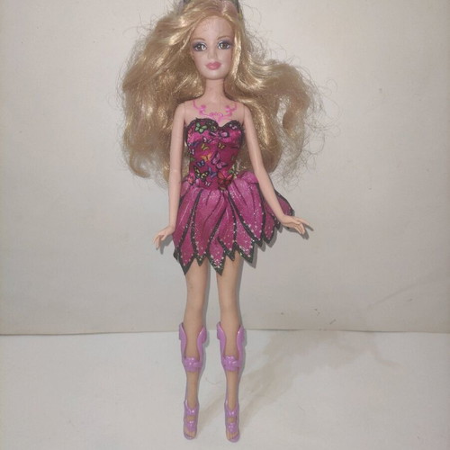 Barbie Magic Mariposa 2007 in good condition, missing original shoes and wings
