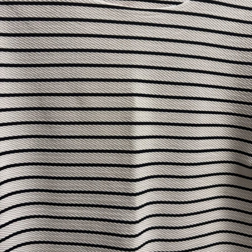 Striped blouse like new, size M, black and white