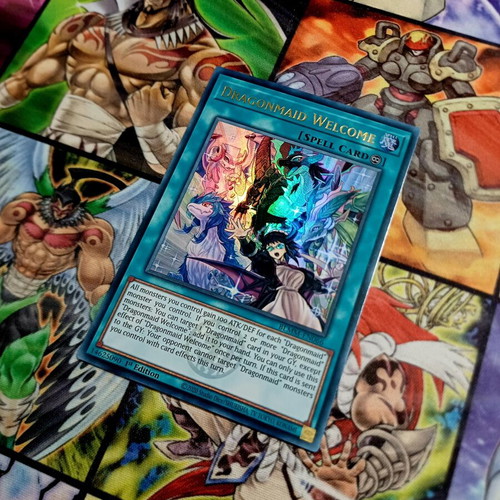 Dragonmaid Welcome BLMM Ultra Rare Yu-Gi-Oh! card