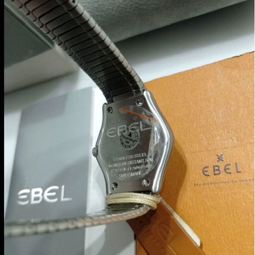 Ebel 40mm steel men's watch new with box and papers