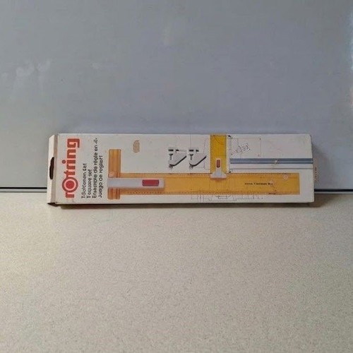 Rotring T-Square Set parallel ruler for drawing board, new