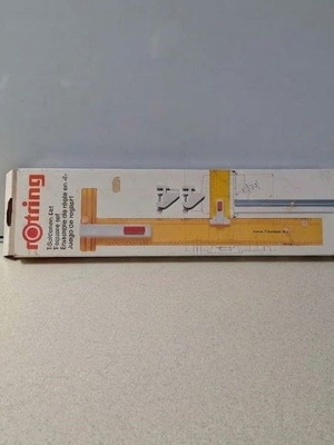 Rotring T-Square Set parallel ruler for drawing board, new