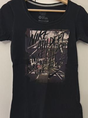 Nike short-sleeve shirt used, black, size S