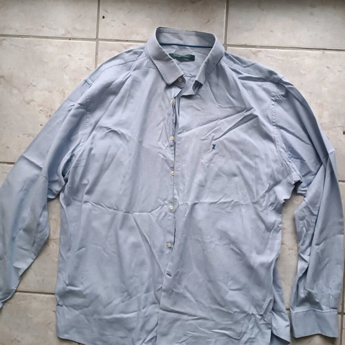 The Bostonians no 48 x large shirt used, light blue 100% cotton