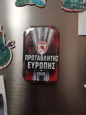 Euroleague 2026 Olympiacos Cup Magnet new
