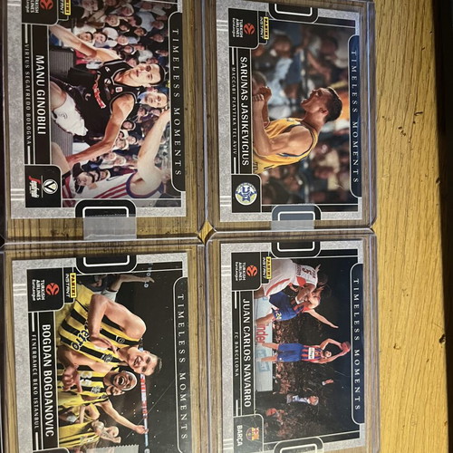 Euroleague Magic Moments Panini Cards like new
