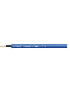 SOLARFLEX-X H1Z2Z2-K 1×6 mm² photovoltaic cable new, high temperature resistant
