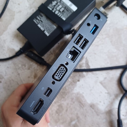 Dell WD15 Dock used USB-C docking station with HDMI, DisplayPort, Ethernet