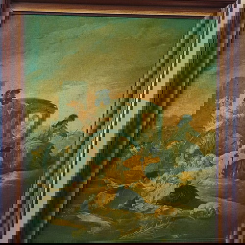 Πίνακας ζωγραφικής ελαιογραφία διαστάσεων 26x22 like new