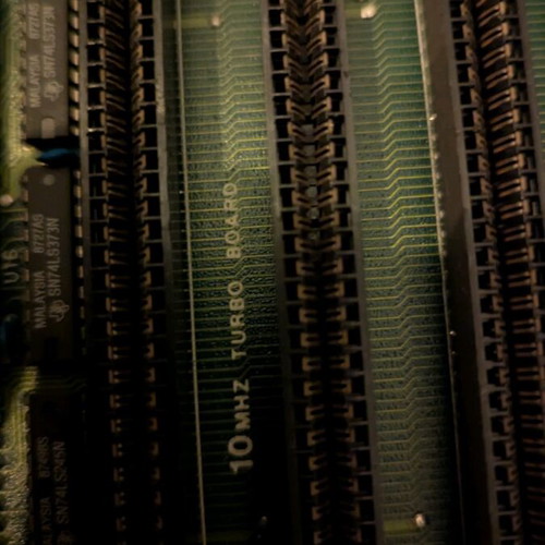 TDX Motherboard Turbo XT 10Mhz 640kb used