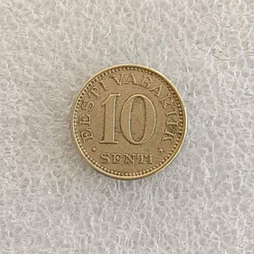Estonia 10 Senti coin 1931 cupronickel