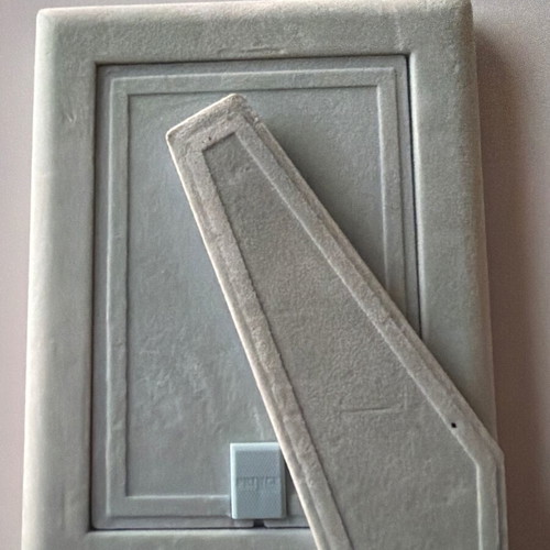Silver children's photo frame like new
