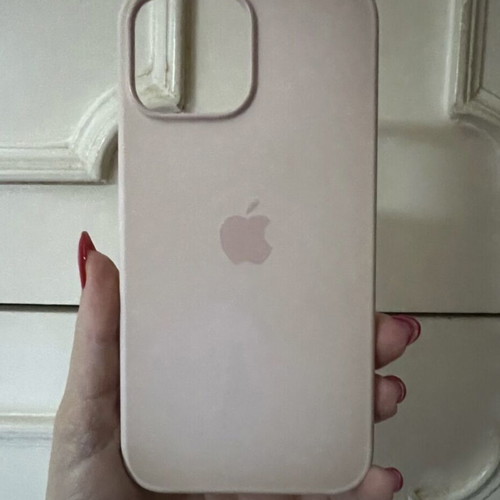 Apple Silicone Case with MagSafe used, chalk pink for iPhone 13 Pro Max
