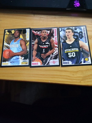NBA basketball stars 2009-2010 3 rookie αυτοκόλλητα σαν καινούργια