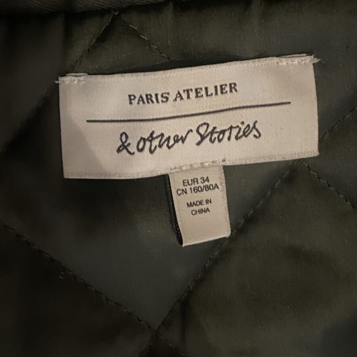 Khaki jacket & Other Stories size 34 used