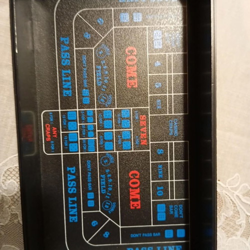 Travel board game like new with roulette, cards, chess, backgammon