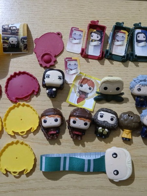 Kinder Joy Harry Potter and Severus Snape Funko Pop used pack