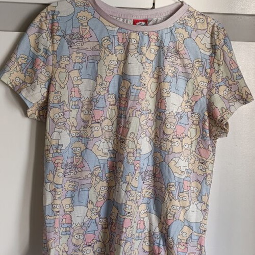 The Simpsons all-over print T-shirt size M, like new
