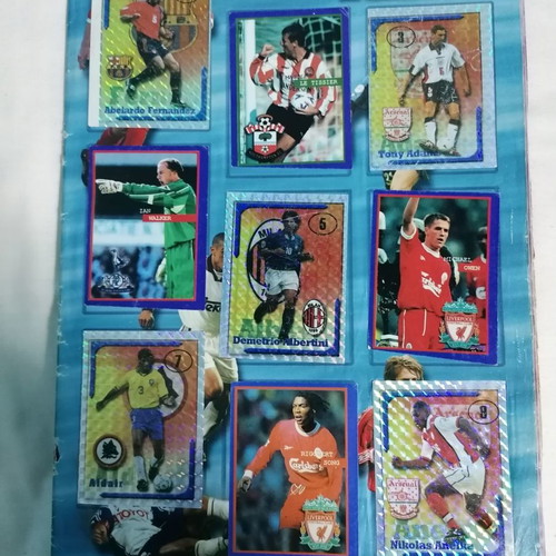 Sticker album Asteria tis Ballas 2000 used, 80% complete