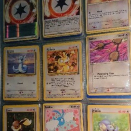 Pokemon cards like new with album and collectible value