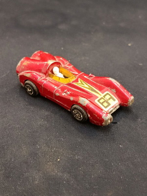 Matchbox No 69 Turbo Fury μινιατούρα αυτοκίνητο του 1977, κόκκινο