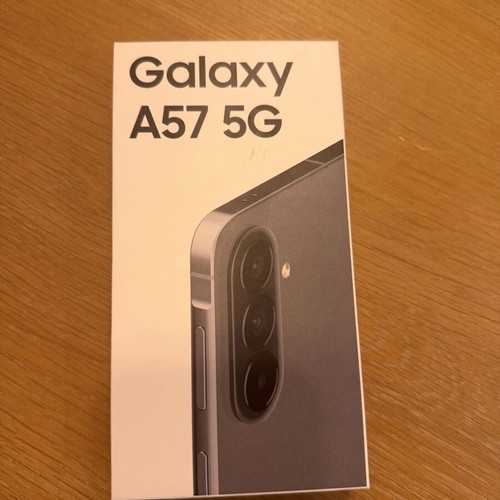 Samsung Galaxy A57 5G 128GB new, gray with charger