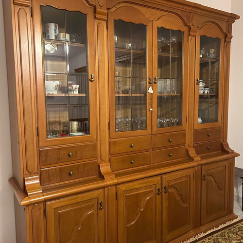 Living room display cabinet unit