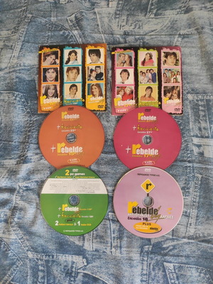 Rebelde Way and Floricienta DVD set like new, collectible episodes