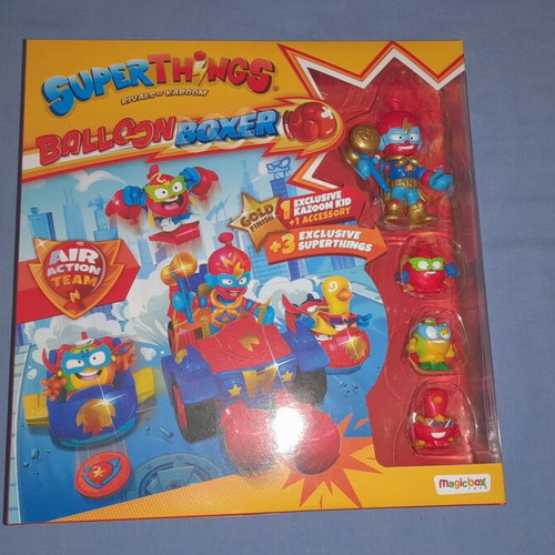 Superthings Balloon Boxer playset new
