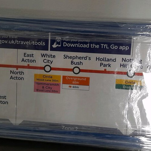 London Metro Line new, collectible decoration