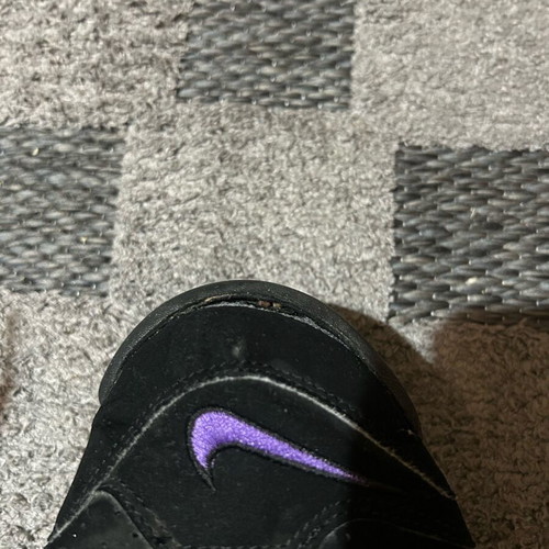 Nike Air More Uptempo used, black and purple, size 44