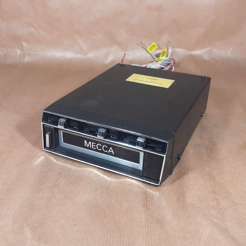 Mecca 8-Track Stereo Car Cassette Player used, Japan 1970s